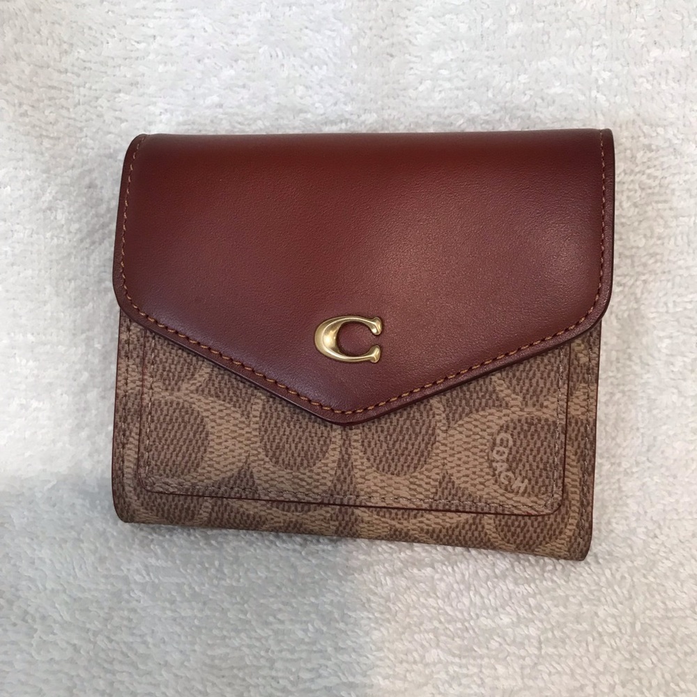 Coach leather wallet